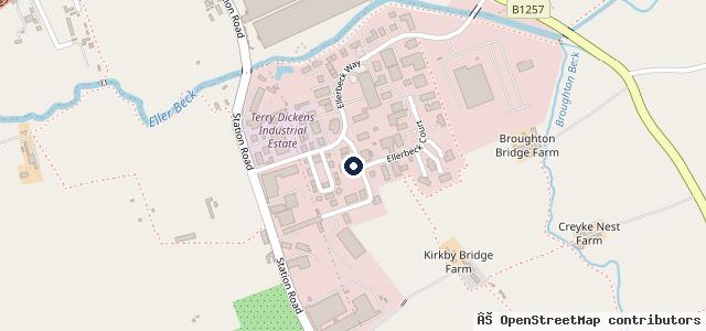 Map showing the location of Tim Brown & Son Ltd