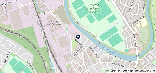 Map showing the location of Paynes MOT Service Centre