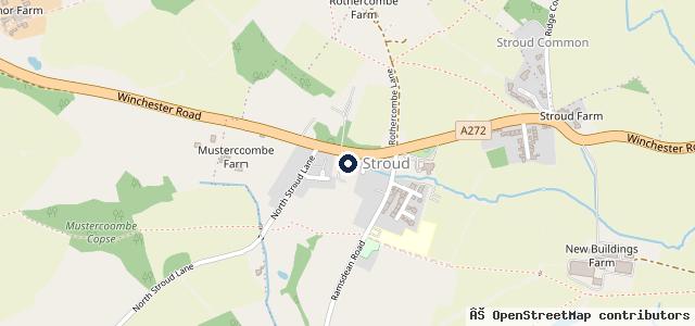 Map showing the location of Petersfield Service Centre Ltd