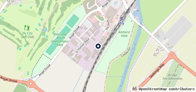 Map showing the location of EMG MOTOR GROUP - ELY Ford