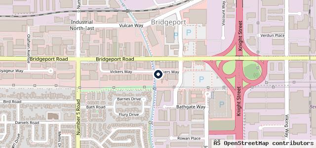 Map showing the location of Premier Automotive