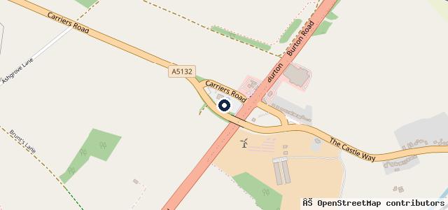 Map showing the location of Premier Car Supermarket Derby