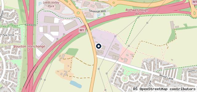Map showing the location of ProFleet Commercial Services LTD