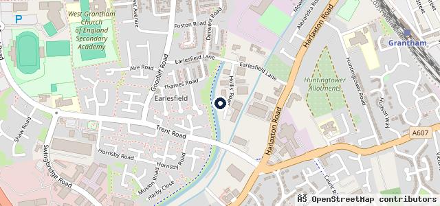 Map showing the location of Neil Atkinson Motor Repairs