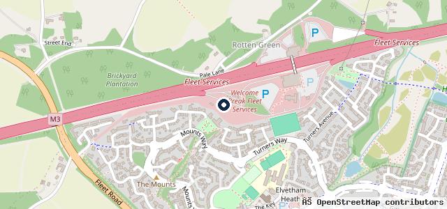 Map showing the location of Ravenscroft Motor Company Limited