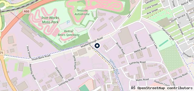 Map showing the location of HH Autos Vehicle Repair