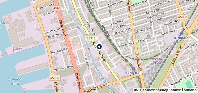 Map showing the location of Regal Motors