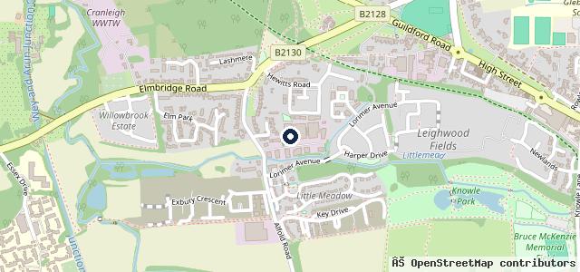 Map showing the location of RGC Motors 2006 Ltd