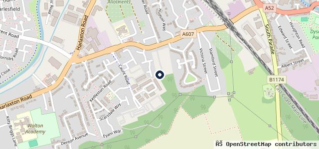 Map showing the location of T2 Garage Services