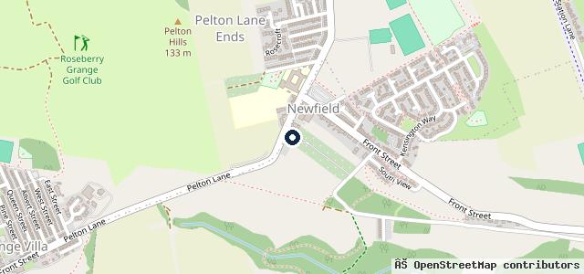 Map showing the location of Richard Hardie Silverlink