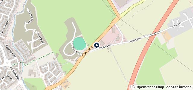 Map showing the location of Stoneacre Accident Repair Centre Yarm