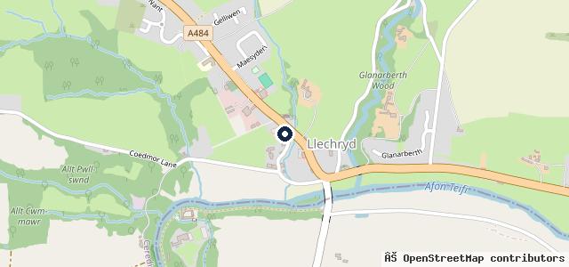 Map showing the location of Robert Davies Motors Ltd