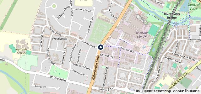 Map showing the location of Stellantis &You Peugeot Chelmsford