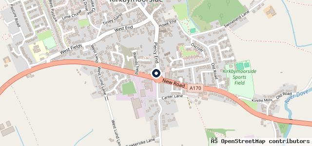 Map showing the location of Ryedale Garages - 1946 Ltd | York