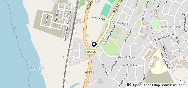 Map showing the location of Scott Auto Repairs