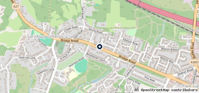 Map showing the location of One Twelve Dental Care