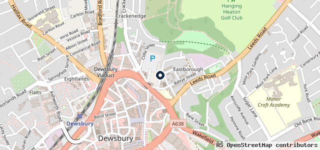 Map showing the location of S.H Services