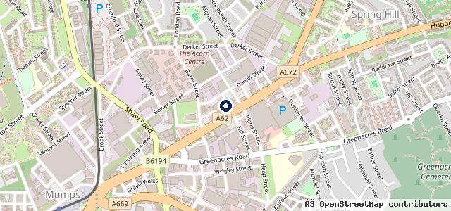 Map showing the location of G & P Autos