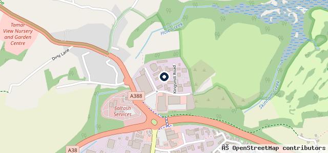 Map showing the location of Sleep & Hill Motors