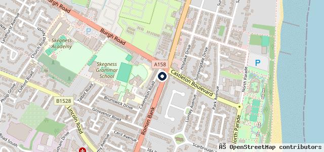 Map showing the location of Slipstream Motorcycles
