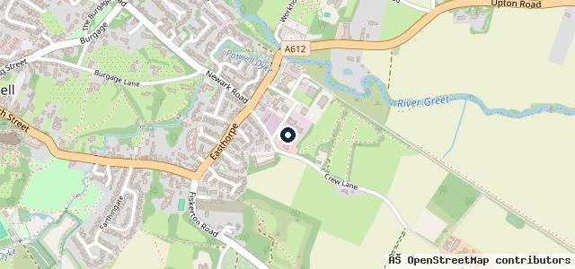 Map showing the location of Southwell Tuning Ltd