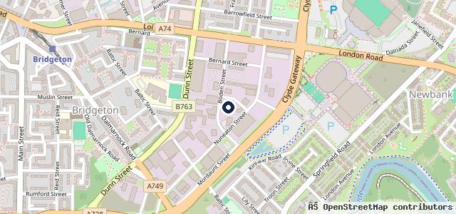 Map showing the location of Stevie Brierton Motorcycles Mot