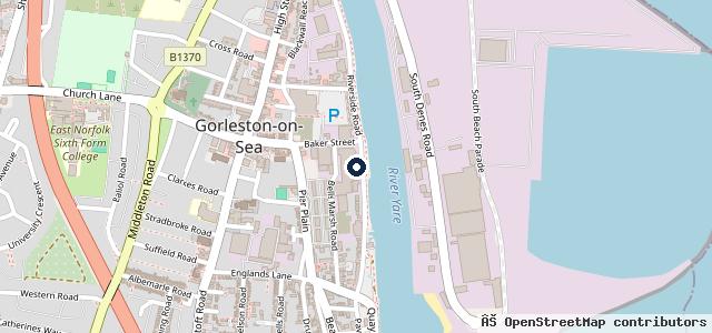 Map showing the location of R B & R E Motors Ltd