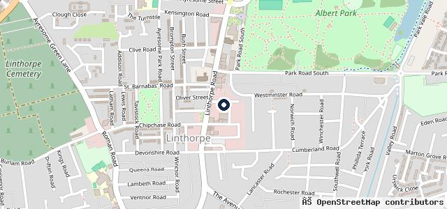 Map showing the location of iMot and Service Centre
