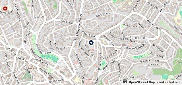 Map showing the location of TQ1 MOT Centre Service & Repairs