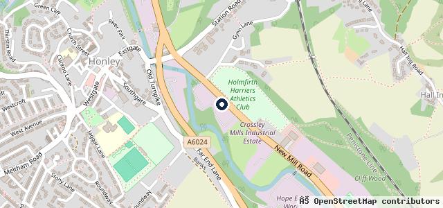 Map showing the location of Tyretek