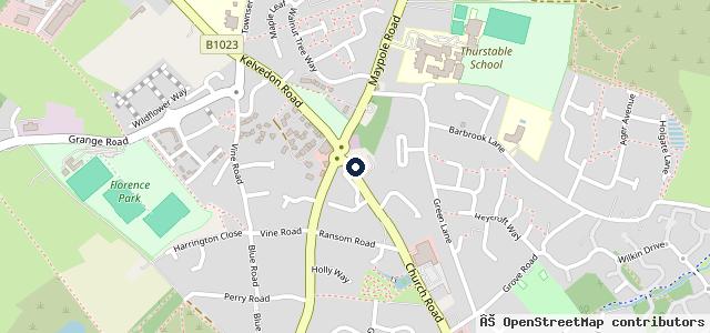 Map showing the location of Underwoods Motoring Tiptree - Ford Service