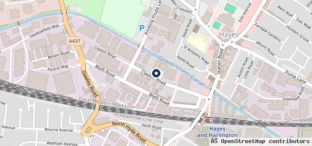 Map showing the location of Universal Tyres & Spares Ltd