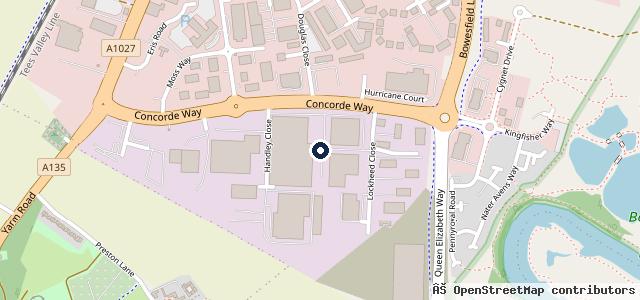 Map showing the location of Prestige Servicing