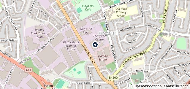 Map showing the location of Trade Centre UK