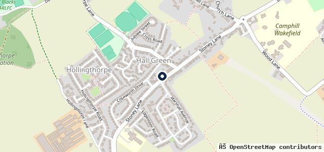 Map showing the location of W Ashworth & Sons