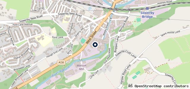 Map showing the location of Fresh Coatings Ltd