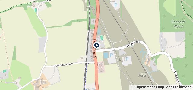 Map showing the location of Wendover Motor Services Ltd