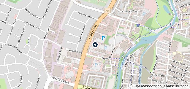 Map showing the location of Stellantis &You Peugeot Leicester