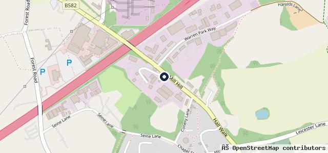 Map showing the location of Taylor Made Fireplaces Workshop