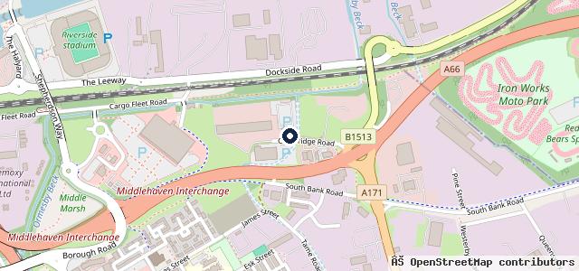 Map showing the location of One Stop