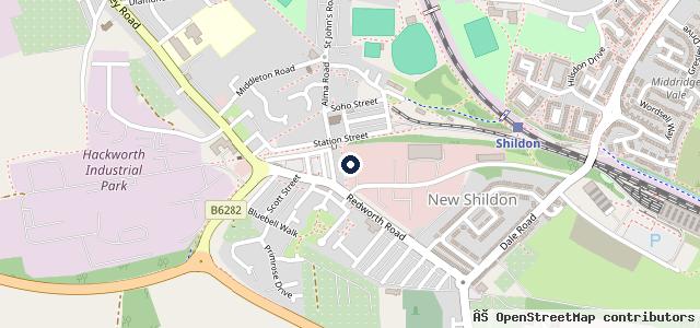 Map showing the location of Xtreme bodyworX