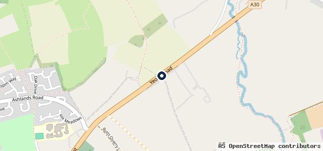 Map showing the location of Rivermead Garage/Recovery LTD
