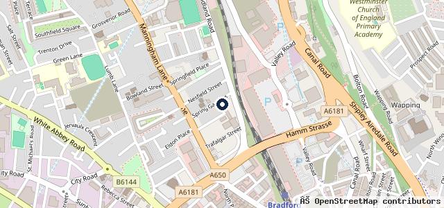 Map showing the location of Sandy Lane Garage Limited