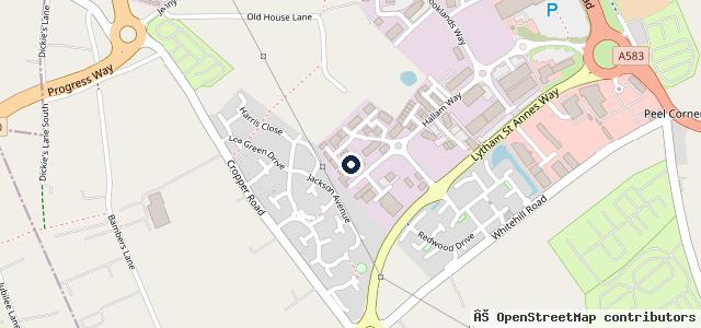 Map showing the location of J D Automotive