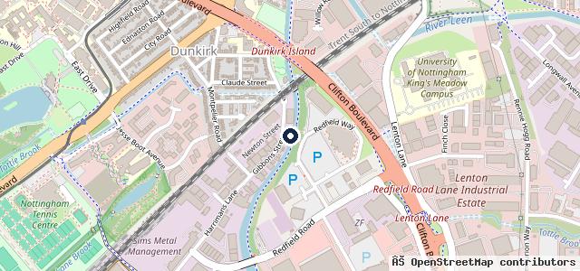 Map showing the location of Repair My Car