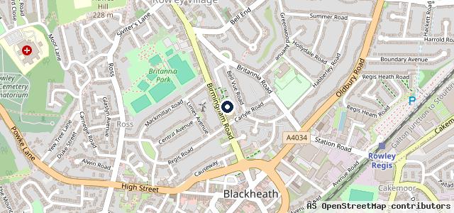 Map showing the location of Towcraft Ltd