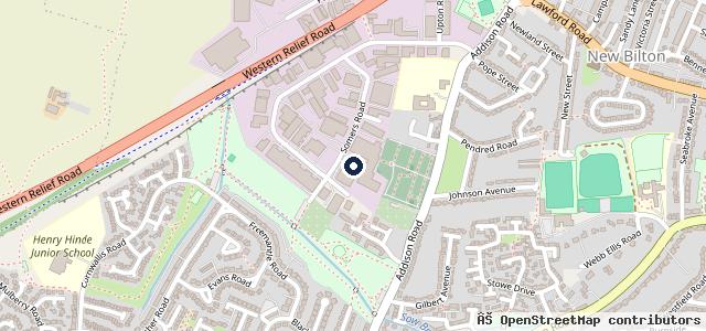 Map showing the location of B D Commercial Services Ltd