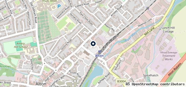 Map showing the location of Ducati Alton