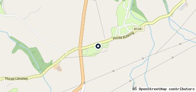 Map showing the location of Waterloo Service Station
