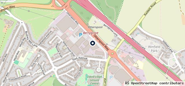 Map showing the location of Milcars Mazda